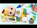 Cocomelon JJ Falls Off The Swings! Help Him Feel Better!