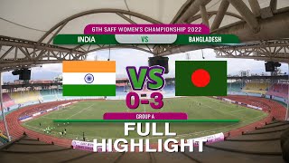 India Vs Bangladesh 0-3 | SAFF WOMEN CHAMPIONSHIP | FULL HIGHLIGHTS | AP1HD