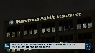 MPI announces new policy requiring proof of vaccination for road tests