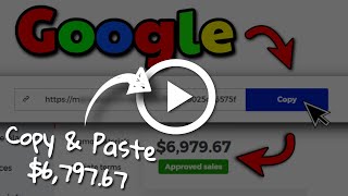 Copy & Paste To Earn $6,000+ Using Google (EASY) | Make Money Online