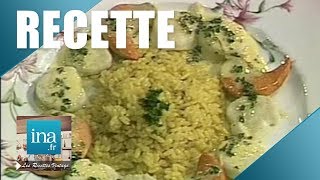 Recette : Coquilles saint-Jacques sauce beurre citron de Michel Oliver | Archive INA