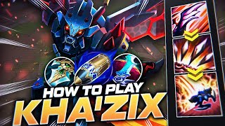 HOW TO PLAY KHA'ZIX & CARRY | Build & Runes | Season 12 Kha'Zix guide | League of Legends