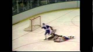 LANNY MCDONALD SCORED IN OT OF GAME 7 TO TOP THE ISLES