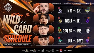 🔴 LIVE | M6 Wild Card Stage | DAY 3