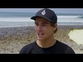 giving away $1000 during an impromptu surf contest at lowers