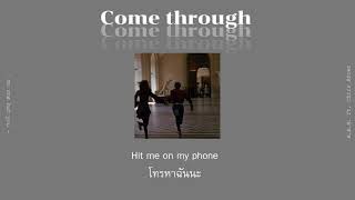 (THAISUB) Come Through - H.E.R. ft. Chris Brown แปลเพลง