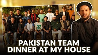 Pakistan team dinner at my house | Shahid Afridi