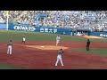 村上宗隆選手 公式戦 第1号ソロホームラン【ヤクルトスワローズ×阪神タイガース】＠神宮球場 3.27