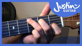 Happy Birthday Guitar Lesson - Fingerstyle Easy Folk Guitar Songs [FO-105]