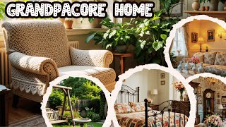 How to Create a Grandpacore Home - Cozy, Vintage and Full of Charm! #decor