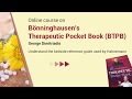 Homeopathy Course: Boenninghausen’s Therapeutic pocketbook by George Dimitriadis