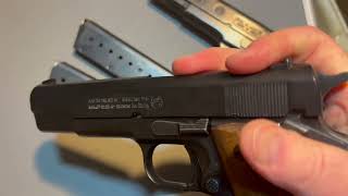 Blank firing Bruni 1911 - different generations!