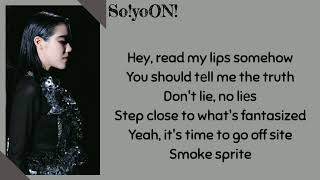 so!yoON! 황소윤 (feat. Rm of bts) - 'Smoke sprite' lyrics
