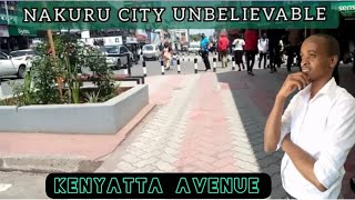 KENYATTA AVENUE, NAKURU CITY 🏙️ THE MOST BEAUTIFUL STREET.