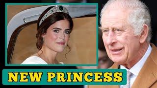 NEW PRINCESS!🛑 King Charles Honours Princess Eugenie with a New Royal Title Bigger Than Kate's Title