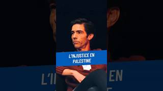 Tahar Rahim dénonce l'injustice en Palestine.