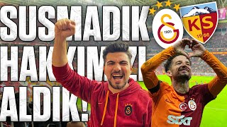 TRİBÜN OLARAK SUSMADIK SAVAŞTIK MAÇI ALDIK  | Galatasaray 2-1 Kayserispor Stad Vlog