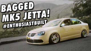 Clean and Bagged VW | Drew's MK5 Volkswagen Jetta #EnthusiastBuilt