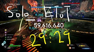 Godfall Speedrun - Solo EToT 29:29 | Mesa Giga Poison Build