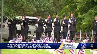 Wyuka Cemetery in Lincoln pays tribute in Memorial Day ceremony