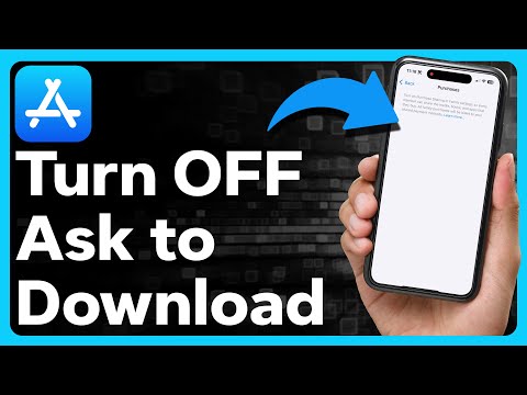 How To Turn Off Ask Permission To Download App On App Store