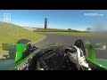 RACER: Spencer Pigot 2018 IndyCar Visor Cam at Sonoma