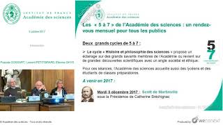 [Conférence] P. COSSART, L. PETITGIRARD, E. GHYS - Introduction