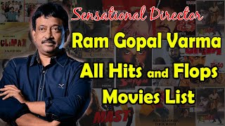 Sensational Director RamGopal Varma All Hits and Flops Movies List | Naked Nanga Nagnam Movie
