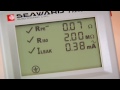 seaward pat checkbox pat verification unit demo portable appliance testers