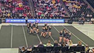 Jamestown High School 4A at VHSL Cheer Championships 2024 2nd Round