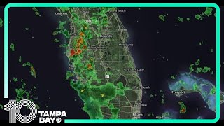 LIVE RADAR: Showers and storms popping up across Tampa Bay