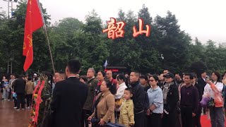 顺利通关高速收费站，游大美韶山，参观伟人故里