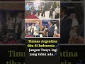 timnas Argentina tiba d Indonesia.jangan tanya lagi yang tidak ada Messi, Di Maria Tiba di Barcelona