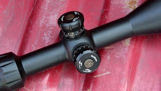 Pinty Rifle Scope With Built In Red Laser