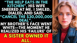 They Thought I Was Just “Family Help”—Until I Ended Their $30M Deal