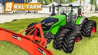 LS19 XXL Farm #29: Mais schieben und VERDICHTEN im großen Silo | LANDWIRTSCHAFTS SIMULATOR 2019