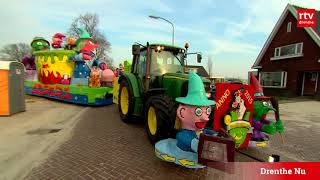 Voorbereidingen op carnaval in Drenthe