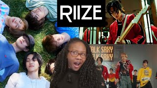 First time reacting to RIIZE! | (Memories, Get A Guitar, & Talk Saxy)