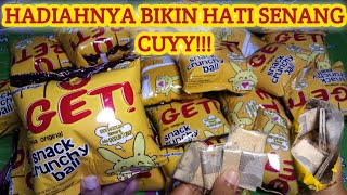 UNBOXING SNACK U GET! NIH CUYY!!! BUNGKUSAN HARTA KARUNNYA MANTUL BGT‼️