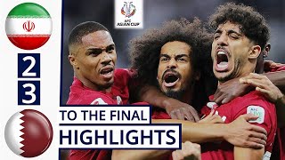 🔴Qatar to FINAL! Iran vs Qatar (2-3) HIGHLIGHTS | AFC Asian Cup 2023 Semi-final!