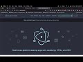 #1 - Create Desktop Application using HTML/CSS/JavaScript - Electron