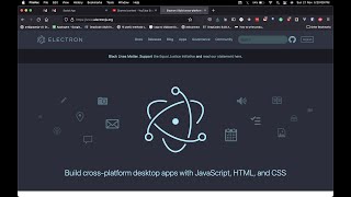 #1 - Create Desktop Application using HTML/CSS/JavaScript - Electron