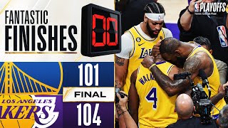 Final 2:09 WILD ENDING #6 Warriors vs #7 Lakers Game 4! | May 8, 2023