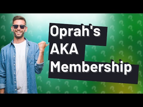 What sorority is Oprah in?