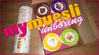 Unboxing mymuesli.de