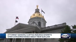 NH AG's office rebukes sheriffs over concerns raised about new gun law