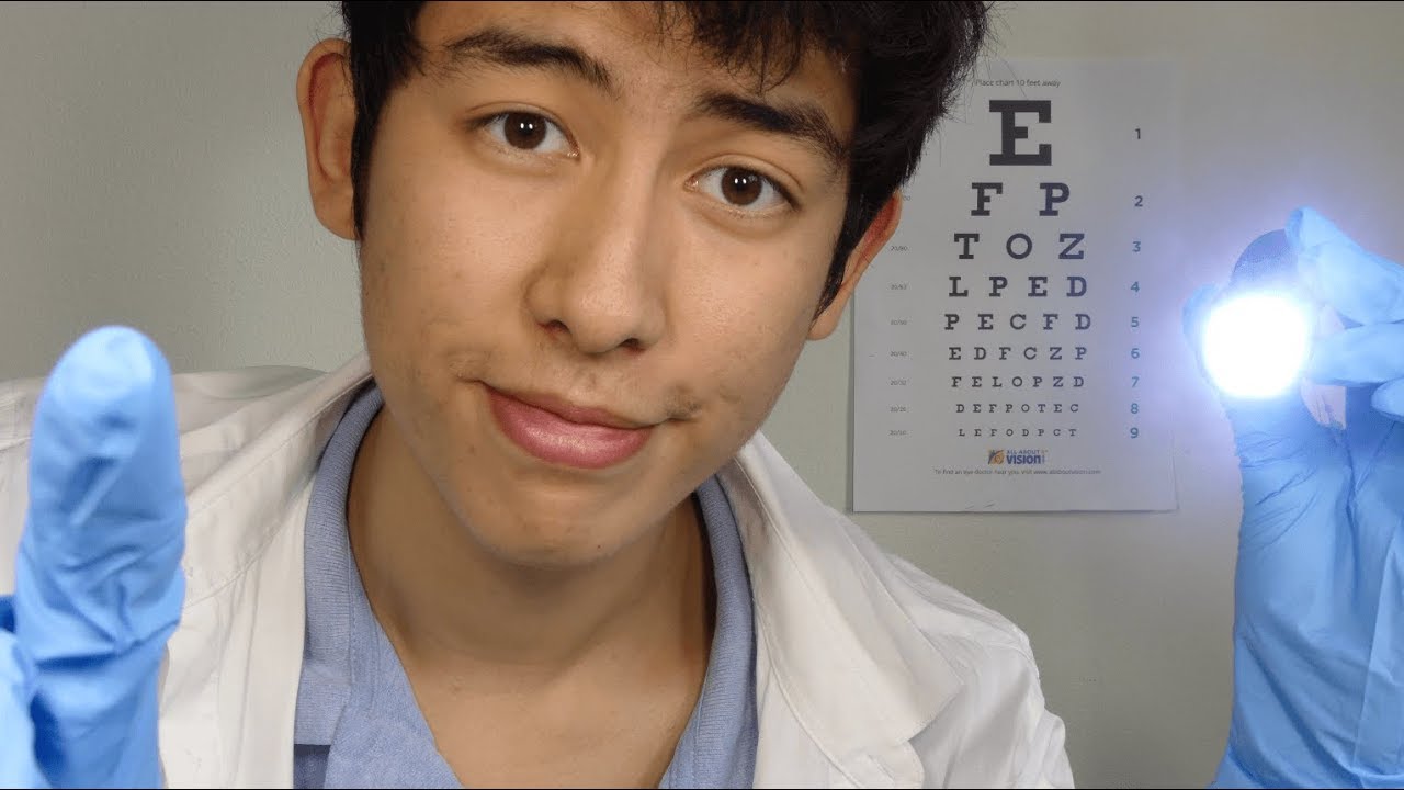 Asmr Eye Exam Youtube