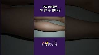 모공각화증은 왜 생기는걸까