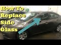 2012 2013 2014 2015 Honda Civic How To Replace Front Door Side Glass Remove Removal Install Window