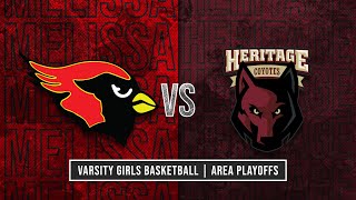 Melissa vs Frisco Heritage | Girls Varsity Basketball - Area Playoffs